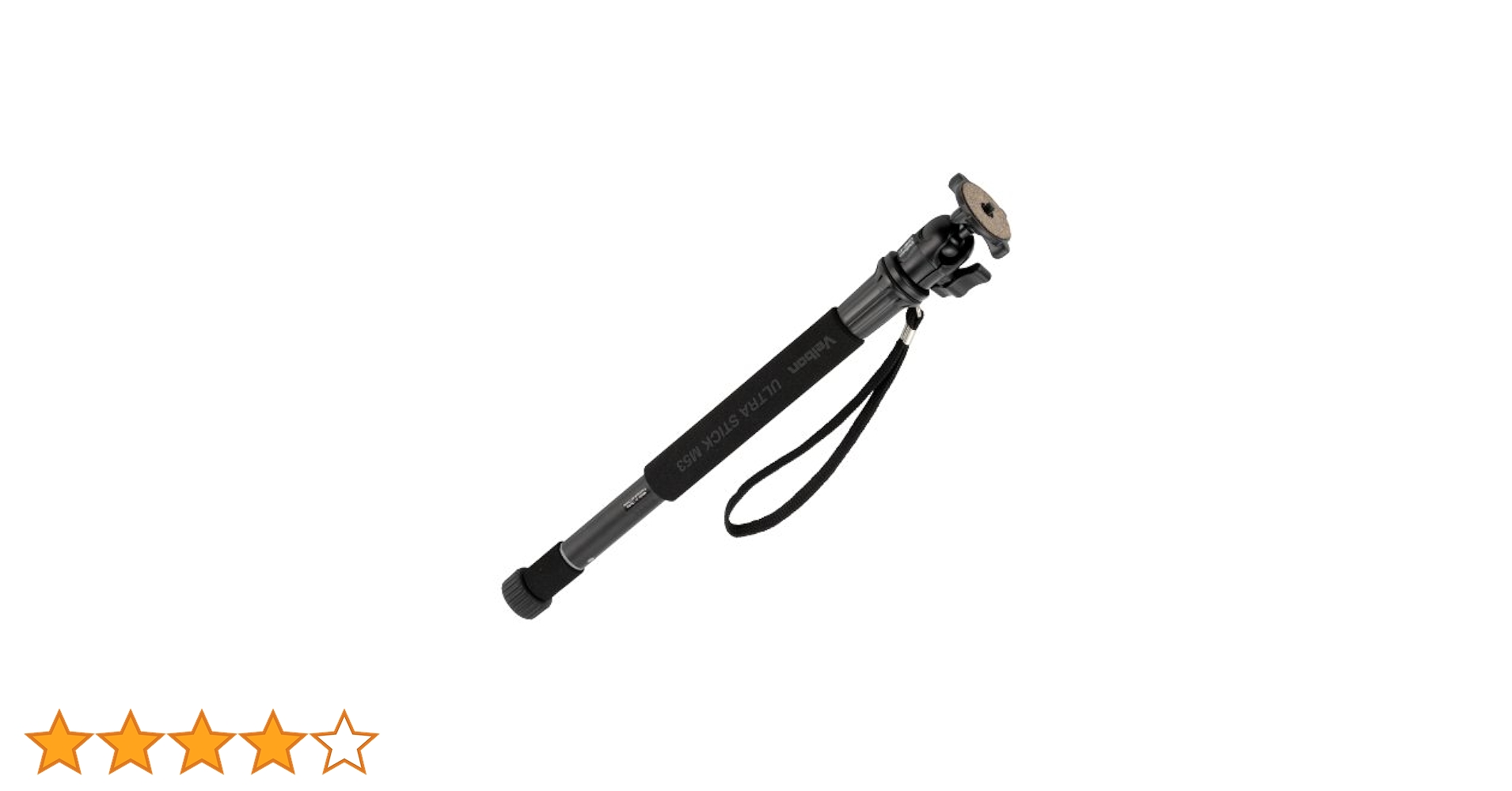 Velbon UC-STICK R６０　カーボン製カメラ用一脚　自由雲台付き ウルトラスティックのカーボンタイプ一脚（UC-STICK R60）
